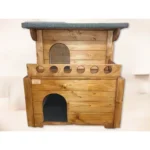 Natural Color Cat Double House Best Seller