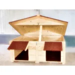 Natural Double Dog House - Image 2